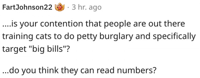 Do you think these cats can read numbers?