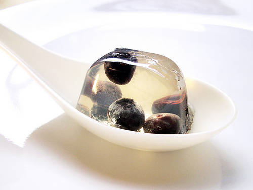 2. Blueberry Martini Jell-O Shots
