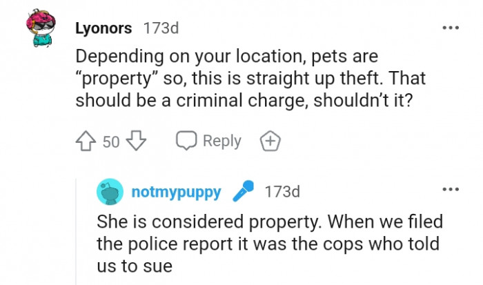 2. This should be a criminal charge