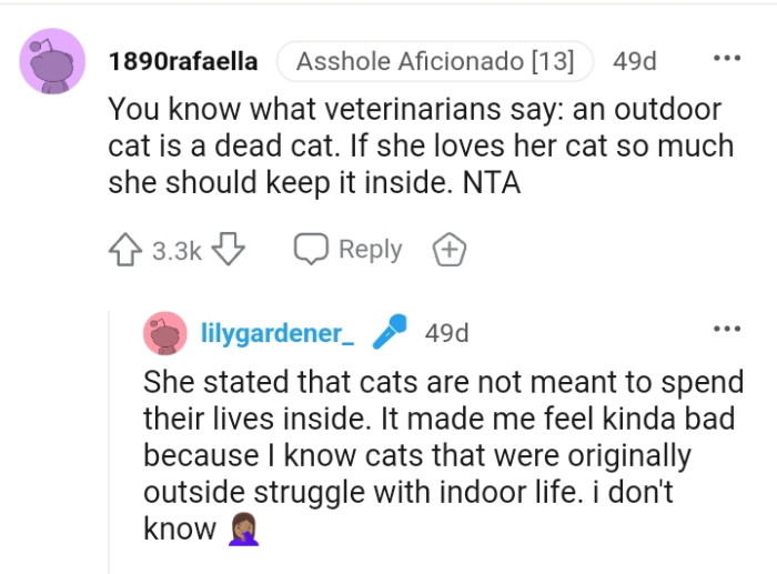 And the comments from other Redditors roll in...