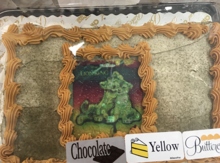 26 This Is Clearly A Cursed Lion King Cake