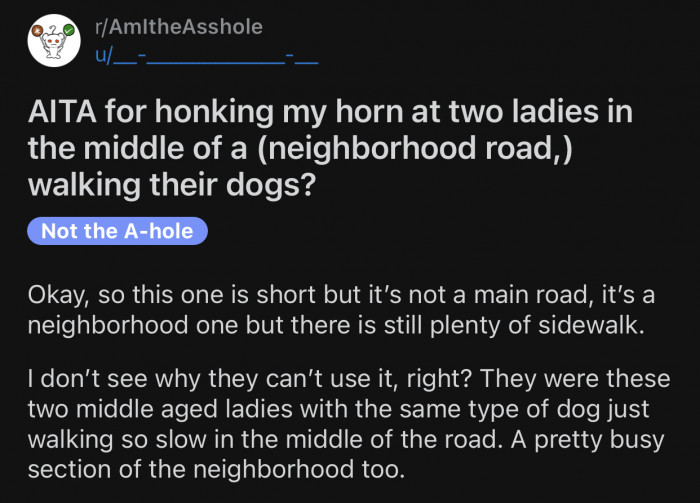 Here's the original post by Reddit user: