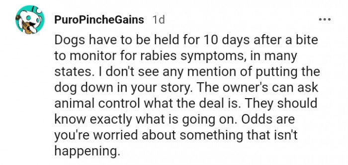 20. They should know exactly what's going on