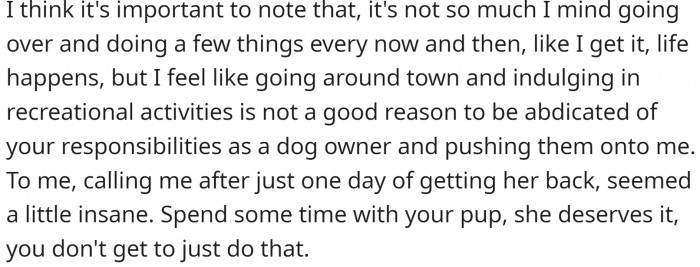 He believes he might have gone too far