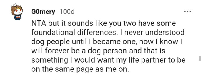 Having some foundational differences