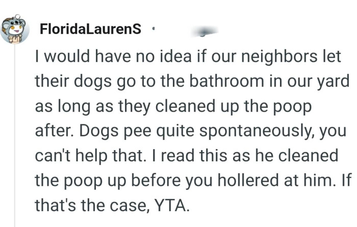 Dogs do pee quite spontaneously