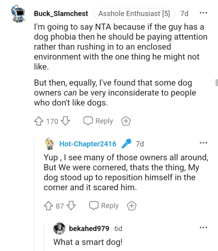 He should be paying attention rather than rushing in