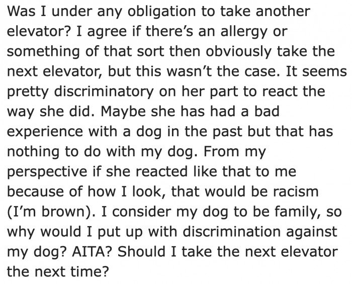 Now, the OP is asking the