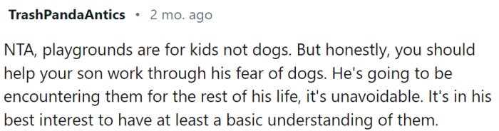 This Redditor agrees with OP, but points out one important thing: