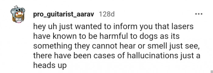 3. Another person is also giving the laser warning