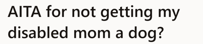 A single line that hints at a much larger story about boundaries, burnout, and family obligation.