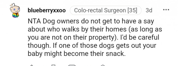 7. This Redditor is advising to be careful