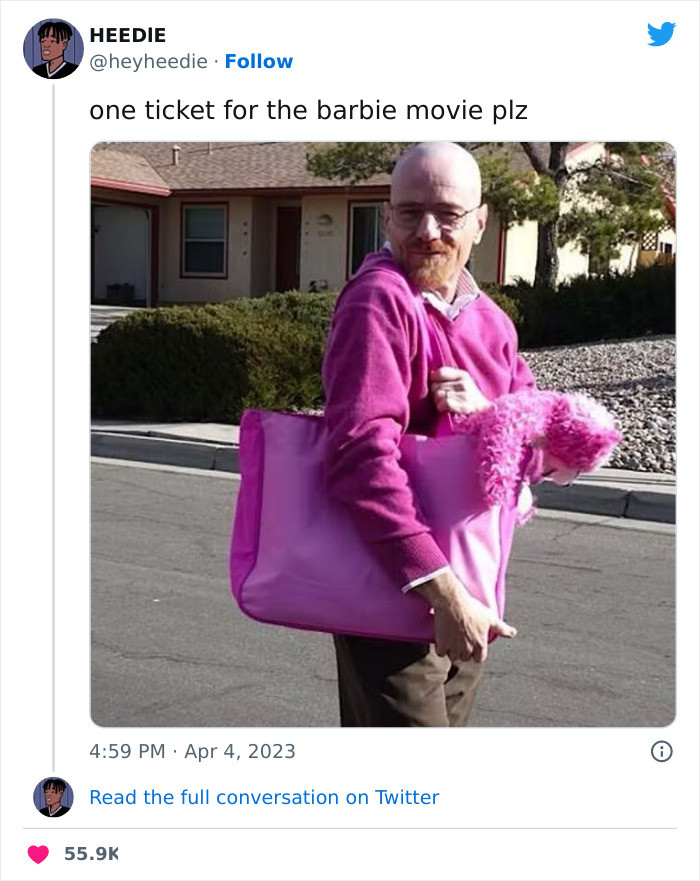 10. A ticket for the Barbie movie