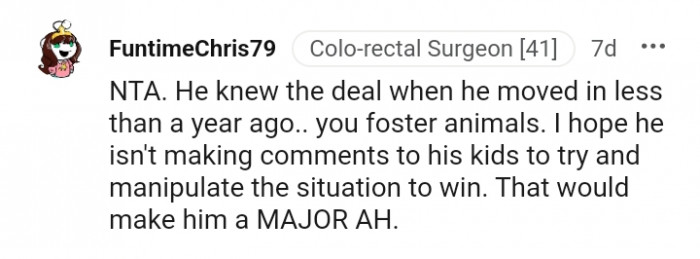 That would make him a major AH