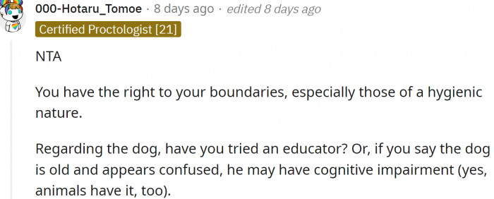 Boundaries are important