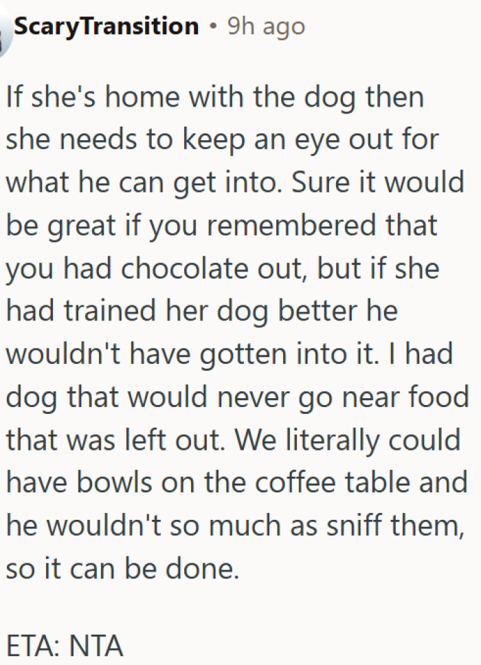 A poorly trained dog is the owner's problem, not everyone else's