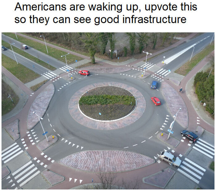 6. A satisfying looking roundabout