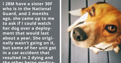 Woman Refuses To Take In Her Sister’s Dog While She Is Deployed, Rubs Salt In The Wound After