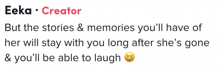 You will be able to laugh