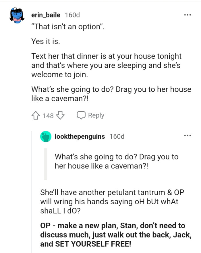 What is she going to do?