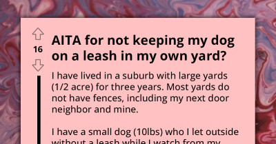 Dog Owner Who Keeps Insisting That Their Pet Won't Go Beyond Their Unfenced Yard Gets Told Off By A Neighbor After An Incident Involving Kids