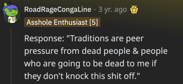 If they continue to be pressured, it might lead to them going no contact