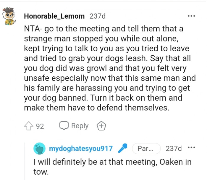 15. Turn it back on them