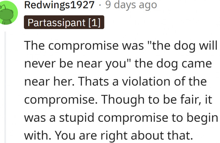 It was a poor compromise.