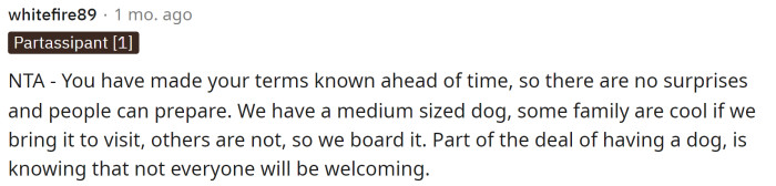 This is also true. They've already had this rule in place, so it's not like it's out of the blue that they are saying no.