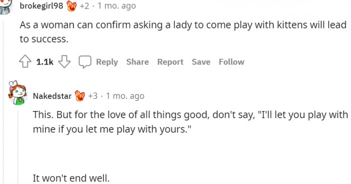 4. Good comment but also take heed to the warning of the second commenter