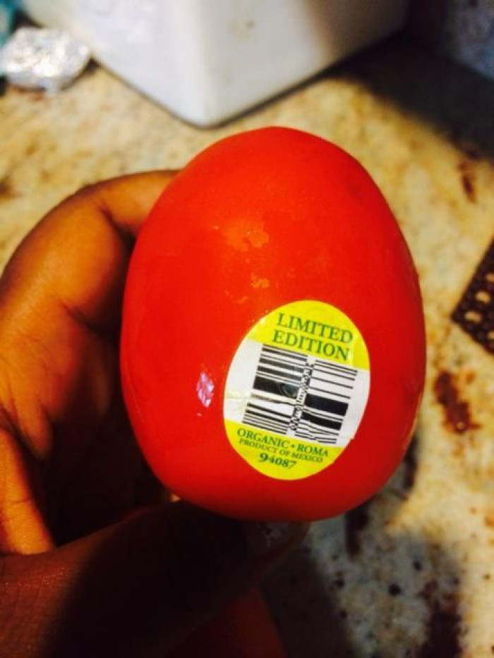 12. “Wtf is a limited edition tomato ?! Whole foods irking .”