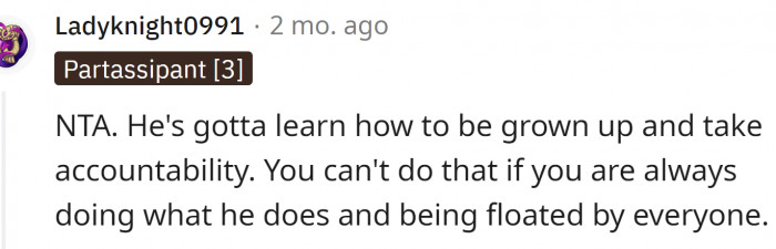 All people have to grow up eventually.