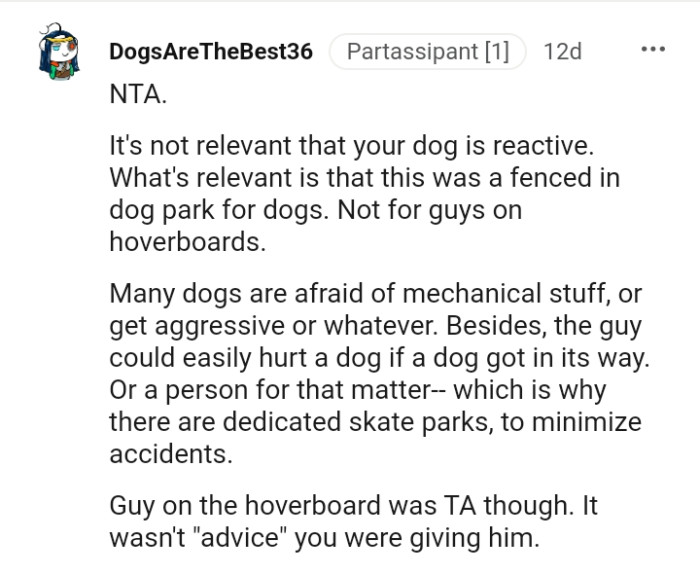 Many dogs are afraid of mechanical stuffs