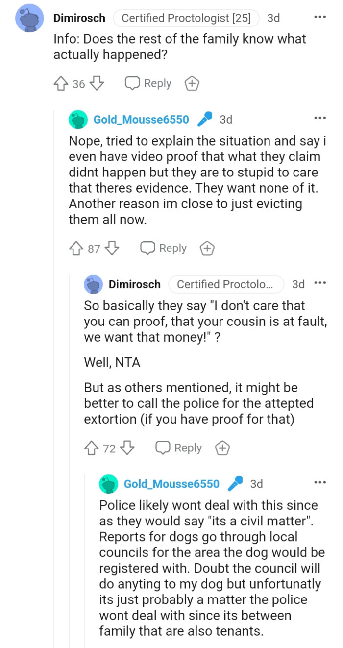 The OP Says That They Are Stupid to Care That There's Evidence