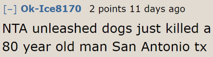What could possibly happen if the OP didn't report the neighbor?