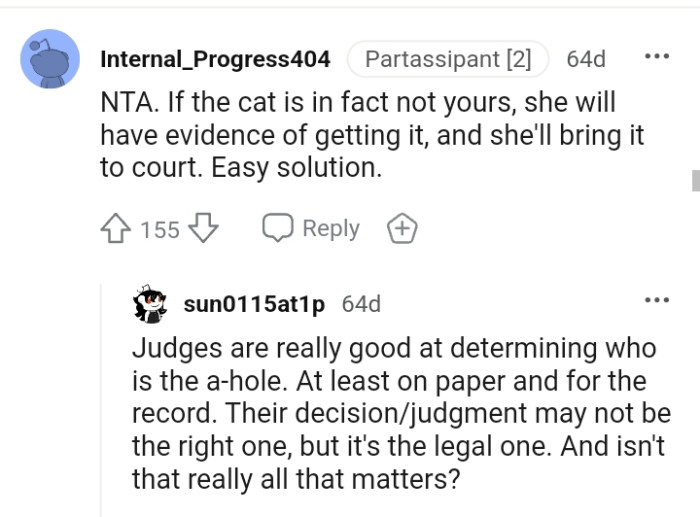 Apparently, judges are really good at determining who the AH really is