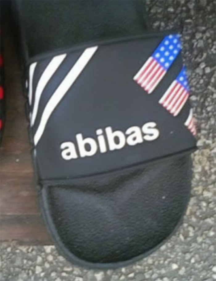 4. A Knock-Off Brand Of Abibas
