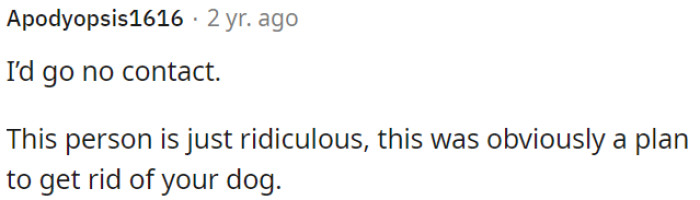 OP's MIL Clearly Had a Scheme to Get Rid of OP's Dog