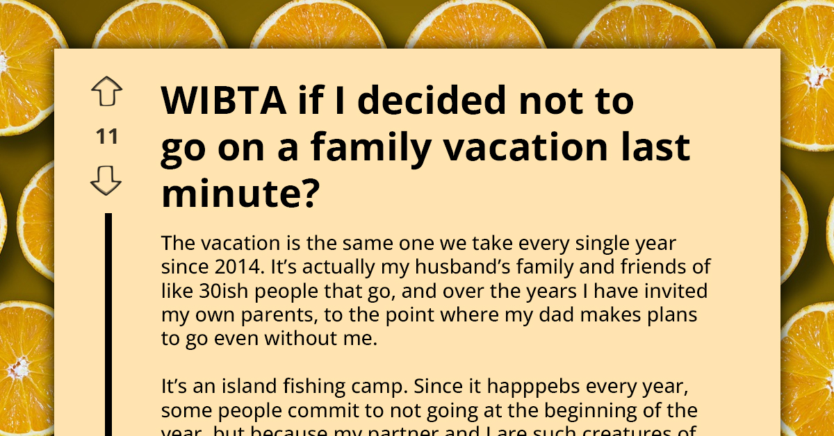Cat Owner Finds Perfect Excuse To Skip Husband's Family Vacation, Risks Disappointing Her Mom