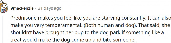 It also makes dogs (and humans) a bit temperamental.